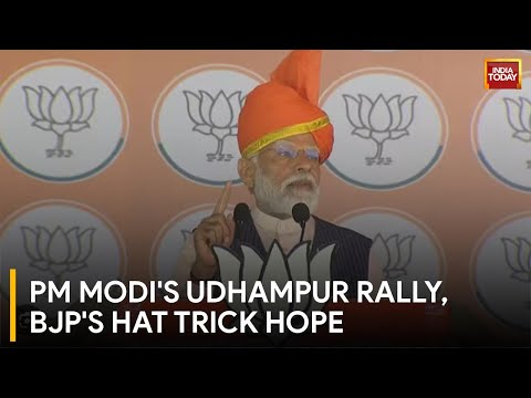 PM Modi Rally In J&Ks Udhampur, BJP Eyes Hat Trick In Lok Sabha Seat