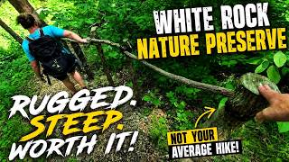 Hiking White Rock Nature Preserve | Valmeyer, Illinois | Rugged Hike