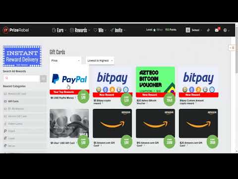 Earn Money Online with Prizerebel (Payments of up to $100 in Paypal Free) Tutorial March 2023