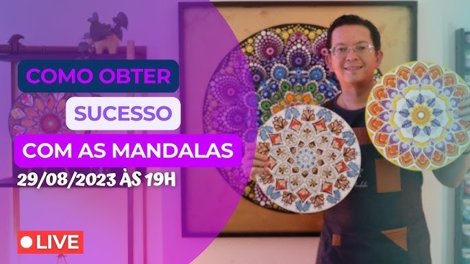 Como fazer pontos lindos e perfeitos na sua mandala em pontilhismo 