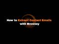 How to Find Contact Emails from Multiple Websites Automatically