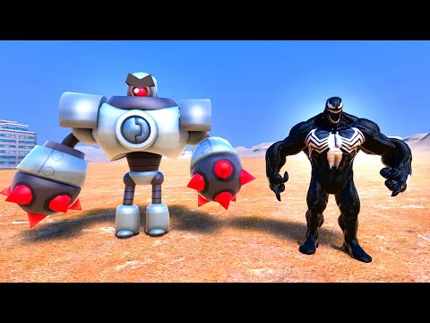 VENOM VS ROBOT BOSS 😱 - Süper Kahraman Kapışmaları
