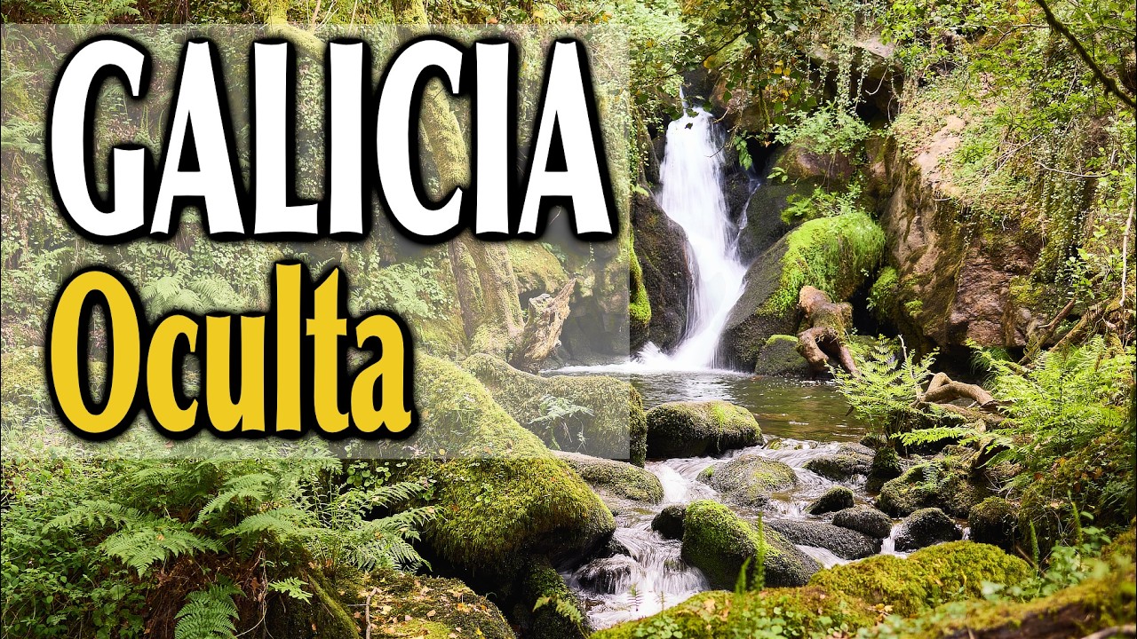 GALICIA: Cascada del POZO NEGRO y castillo de las TORRES DE ALTAMIRA