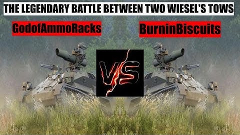 THE LEGENDARY BATTLE BETWEEN TWO WIESEL TOWS-World of Tanks Console-#worldoftanksconsole #wotconsole