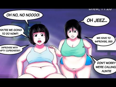 Fat Anime Girls Weight Gain Comic