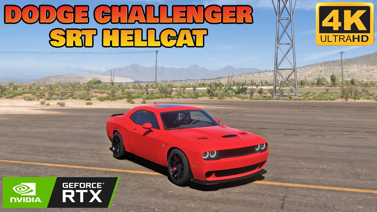 DODGE CHALLENGER SRT HELLCAT - FORZA HORIZON 5 | Logitech g29 gameplay ...