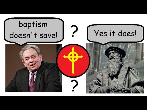 Presbyterians DO believe baptism saves!