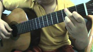 Video thumbnail of "Tanah air-ku -Ibu Sud (Solo Guitar)"