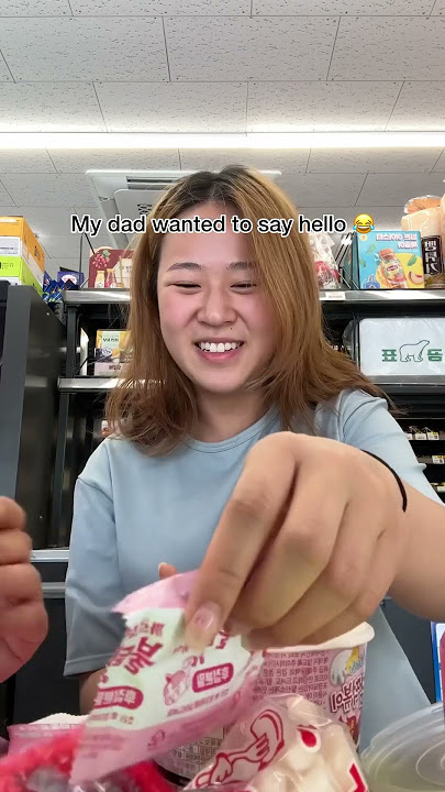 Korean convenience store challenge #koreanconveniencestore #koreanfood #foodchallenge