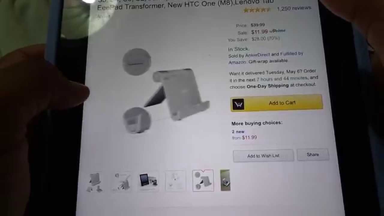 Anker Multi-Angle Portable Stand (Curacao)