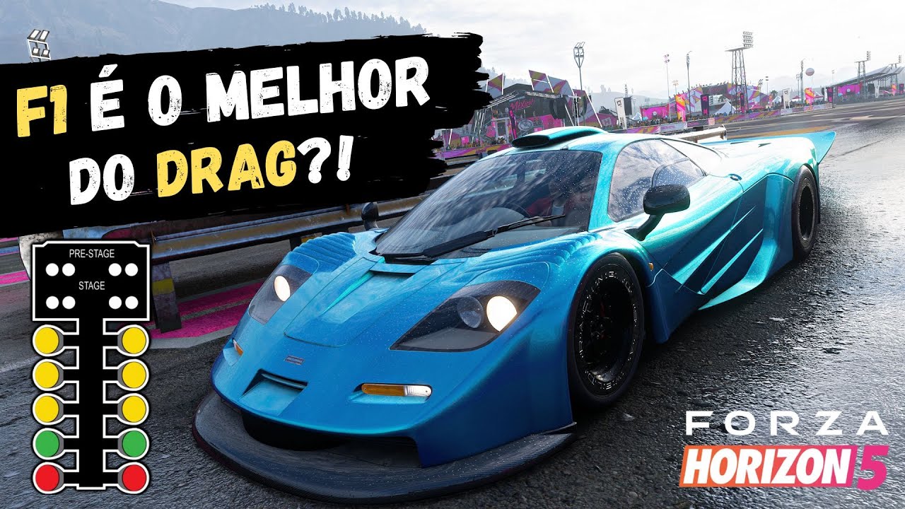 Mclaren F1 GT é o Melhor da Arrancada?! Forza Horizon 5 YouTube