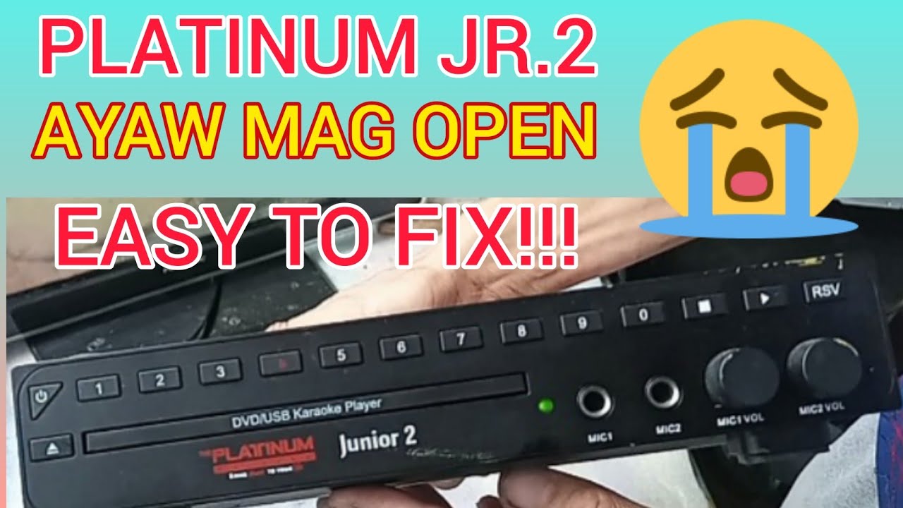 PLATINUM JUNIOR2 AYAW MAG OPEN (EASY REPAIR )