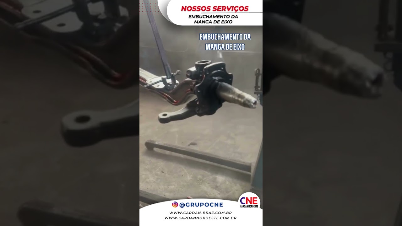 Embuchamento de Manga de eixo - YouTube