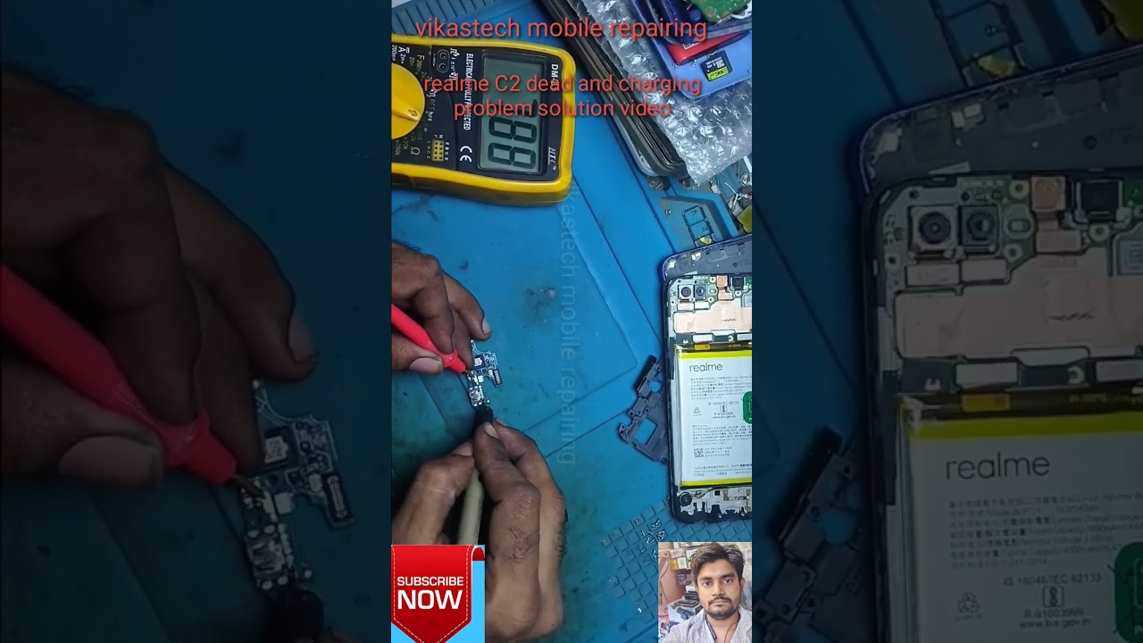 Realme C2 dead and charging problem solution video 