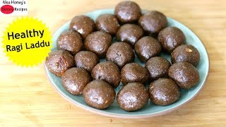 Ragi Laddu Recipe - Healthy, Tasty, & Nutritious Ragi Ladoo With Jaggery For Diwali | Skinny Recipes screenshot 4