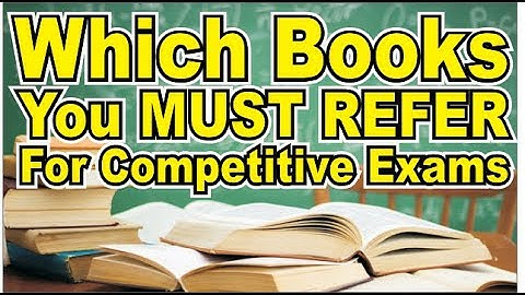 Which books you must refer for Competition like JEE || NIMCET || NDA || NEET || MCA || in Hind