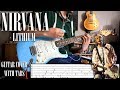 Nirvana  lithium  guitar cover with tabs