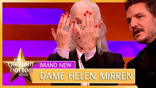 Dame Helen Mirren Didn't Tell Anyone She Broke Her finger On 'Shazam!' | The Graham Norton Show