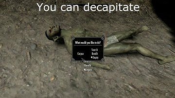 [Skyrim Mod] Collect Unique Corpses
