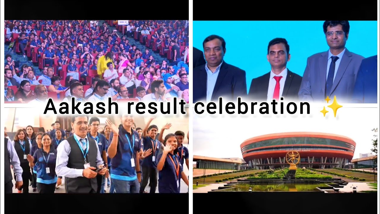 Aakash coaching result celebration 2025 