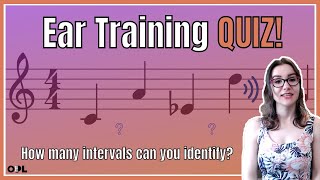 Ear Training Intervals Quiz (3 Levels): Test Your Skills!