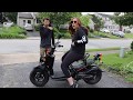 My Boyfriend Bought Me A Ruckus | First Two Wheel Adventure