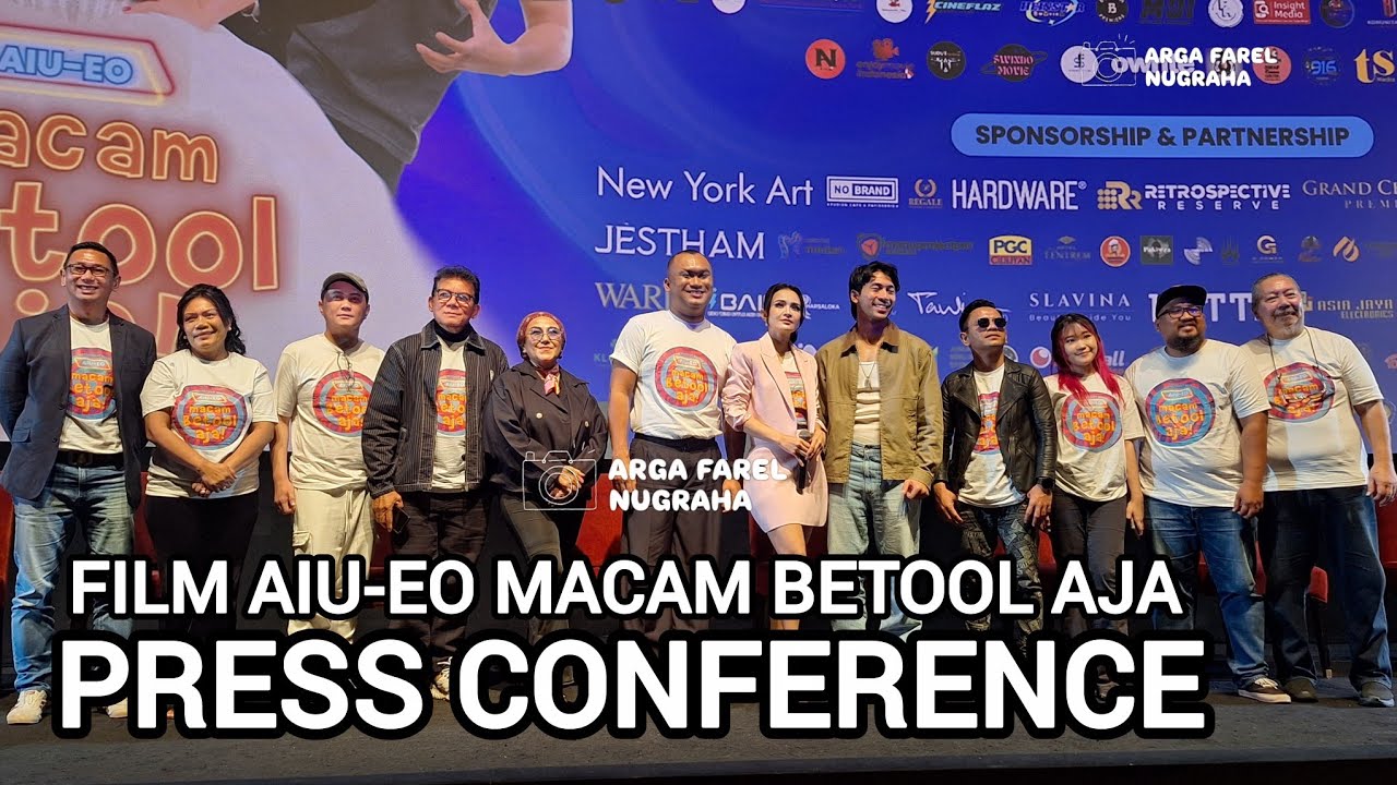 PRESS CONFERENCE FILM AIU-EO MACAM BETOOL AJA ( FILM MAKER & JAJARAN CAST ) 