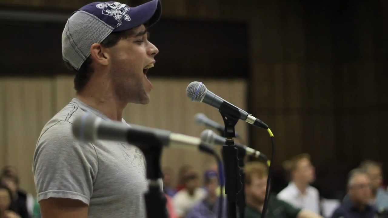 Newsies Behind The Scenes With Crutchie Sitzprobe Youtube