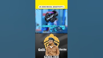 Best 3x scope sensitivity settings in bgmi💥🤯 #pubgmobile #bgmi #pubg #gaming #pubgm #shortsfeed