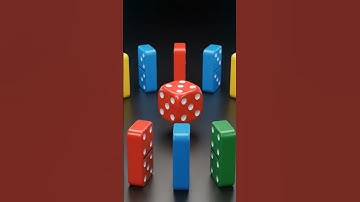 This Dice Loop is Too Perfect to Ignore | Viral Satisfying Short#shortsfeed #shorts #satisfying