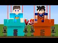 CASTELO SEGURO BETO VS CASTELO SEGURO DAVI NO MINECRAFT!