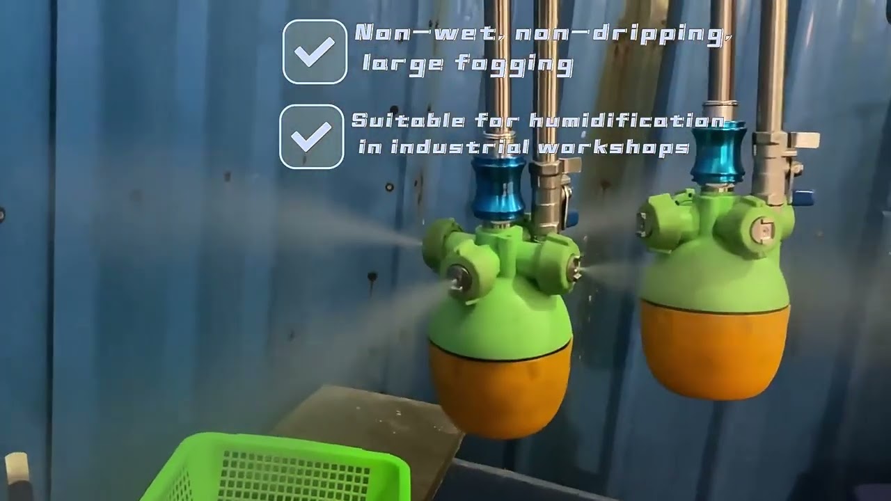 BYCO Cooling Mist Humidifier Fogger,Dry Fog Humidifier Textile,Industrial Humidification System