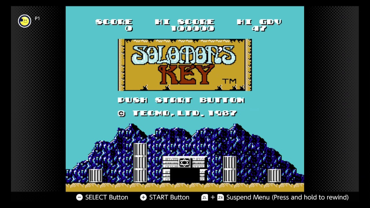 Solomon's Key | Nintendo Switch Online (NES) Gameplay - YouTube