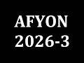AFYON 2026-3 BİLANÇO ANALİZ.