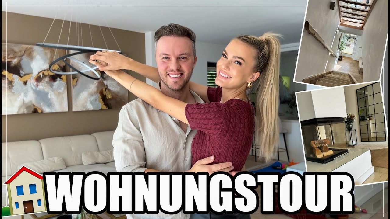 UNSERE TRAUMWOHNUNG ROOMTOUR🏠 Maisonette Wohnungs-Tour mit Kamin über 3 Etagen