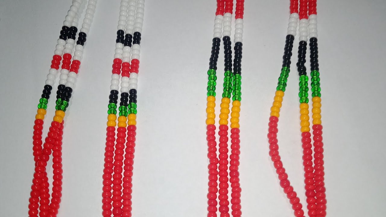 Different types and colours of zeliang Necklace 📿📿 - YouTube