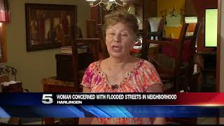 Residents in Harlingen Dealing with Floods Following Rain