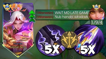 GOODBYE LATE GAME WANWAN‼️ HANABI NEW META DESTROYER BUILD WILL MAKE HER META AGAIN!🔥🔥