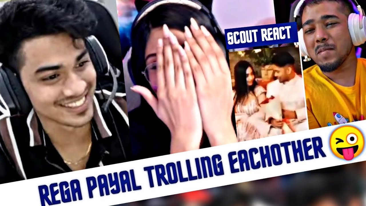Payal Regaltos Trolling 😜 - ScOut React Viral Engagement Pic