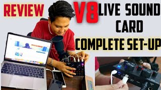 V8 Sound Card Setup | Review & Complete Set-up