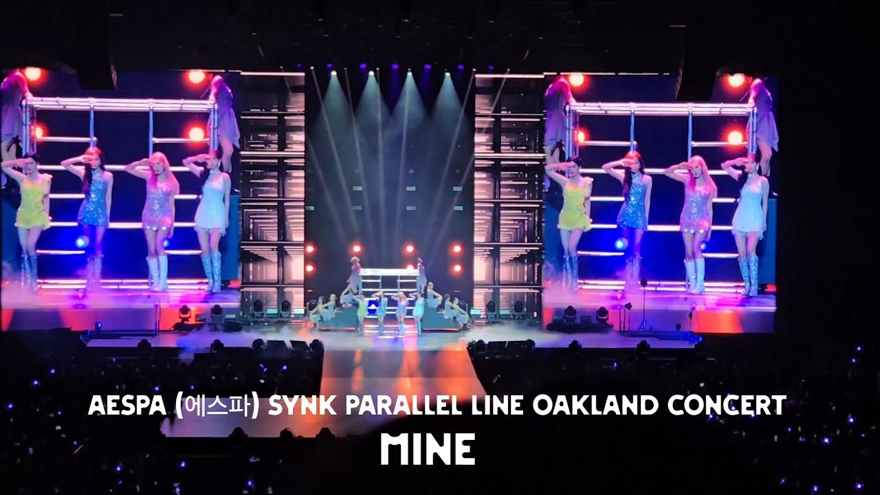 Mine Fancam - aespa (에스파) SYNK Parallel Line Oakland (4K)