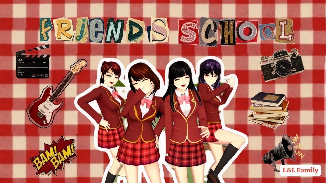 L&L Family [ Hari Pertama Sekolah ]  #sakuraschoolsimulator #drama #sakubers #cocobit #beranda #like