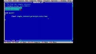 C++ To find the simple interest