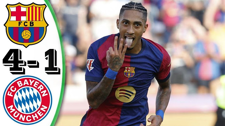 Barcelona 4-1 Bayern Munich | Champions League 24/25 Match Highlights