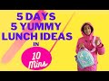 Quick and Easy lunch ideas in 10 minutes. Indian mum hacks