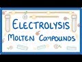 GCSE Chemistry - Electrolysis Part 1 - Basics and Molten Compounds #33