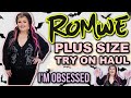 I AM OBSESSED! Romwe Plus Size Try On Haul | Summer into Fall | Alt &amp; Cottagecore Style