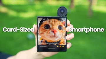 Card-Sized Phone with Built-In Global Internet (Out of the Box) - iKKO Mind One