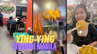 YING YING sa binondo | dimsum | yangchao | chinese food