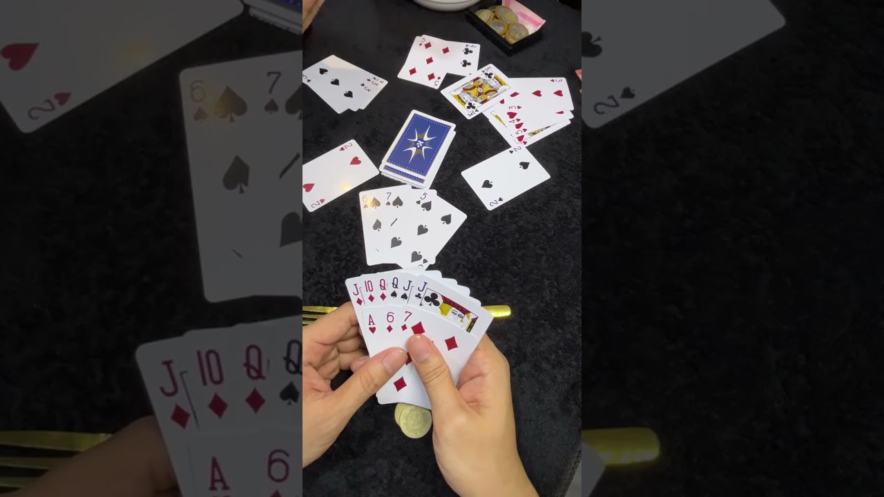 In tongits, it’s all about luck and strategy!” 🎴#pandoy